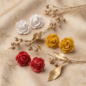Rosas rojas, amarillas y blancas