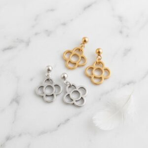 Panot dorado y plateado